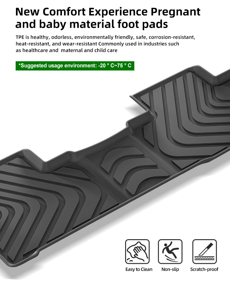 Suitable for 19-25 Honda Passport Car Special Floor Mats Tpe Floor Mats Trunk Mats Cross-Border