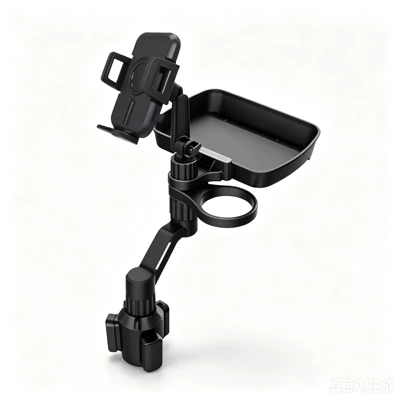 car cup holder for foreign | Car cup holder/beverage holder - d06-1-car-mounted-tray-and-cup-holder