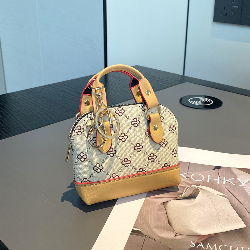 Printed Ins Portable Crosbody Mini Chain Small Bag High-end Sense Louie Le Fashion Reading Flower Children's Coin Purse Printed Ins Portable Crosbody Mini Chain Small Bag High-end Sense Louie Le Fashion Reading Flower Children's Coin Purse