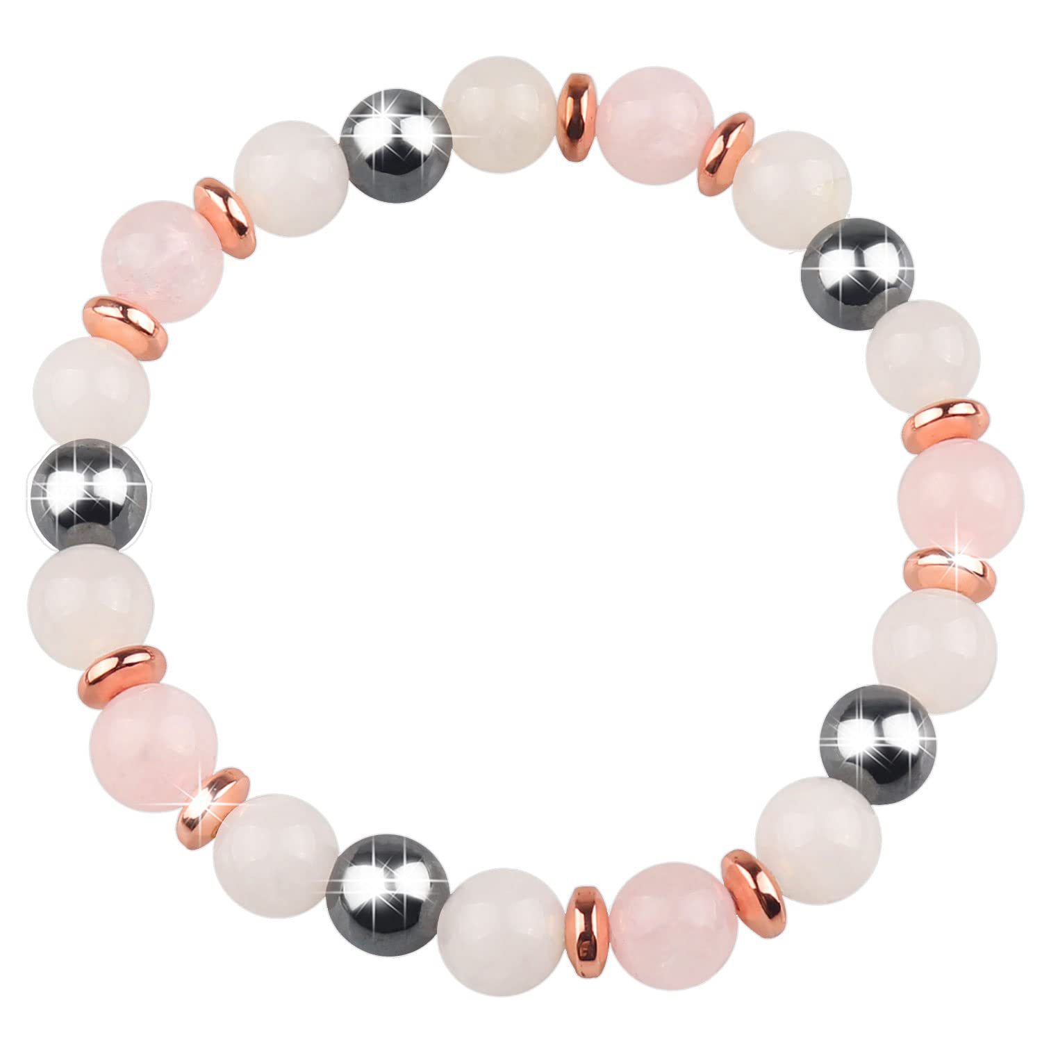 16g Weight Bracelets Classification 1 Piece Quantity Fashion Round Artificial Crystal Turquoise Beaded Bracelets