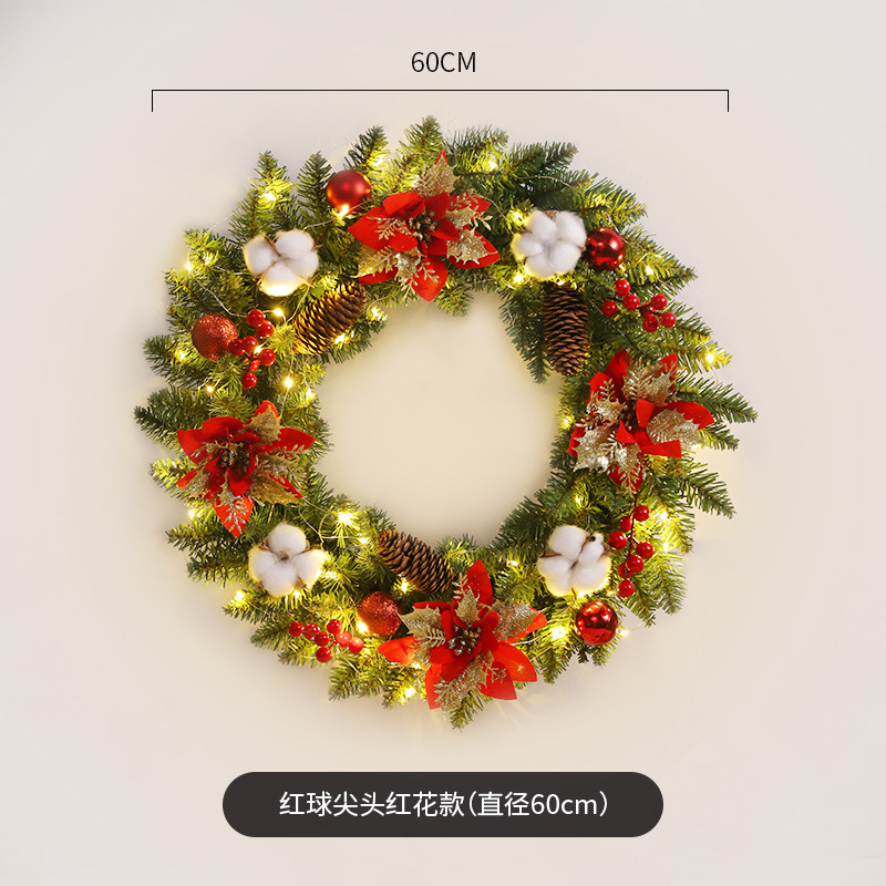 国境を越えたアマゾンはクリスマス装飾花輪40/50/60クリスマス装飾装飾品のシーン配置品に特化している|undefined