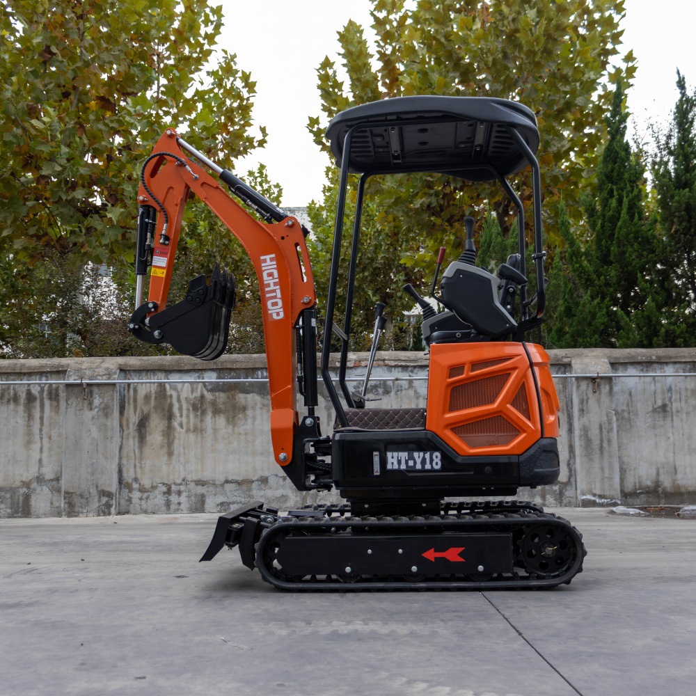 出口澳大利亚履带式挖掘机 1800kg农用种植小挖机 室内改造挖土机