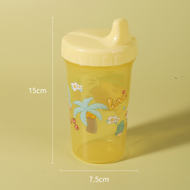 300ml taza de agua de gran capacidad con cubierta de aislamiento térmico a prueba de caídas taza de agua a prueba de fugas taza de agua para niños
