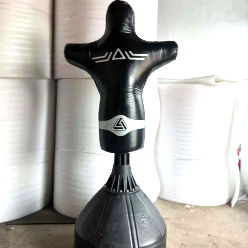Boxing Punching Bag Human-Shaped Standing Tumbler Dummy Martial Arts Taekwondo Fitness Training Boxing Training Sandbag