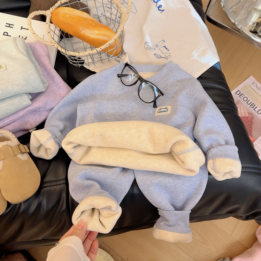 Set of bear koala fleece-blue