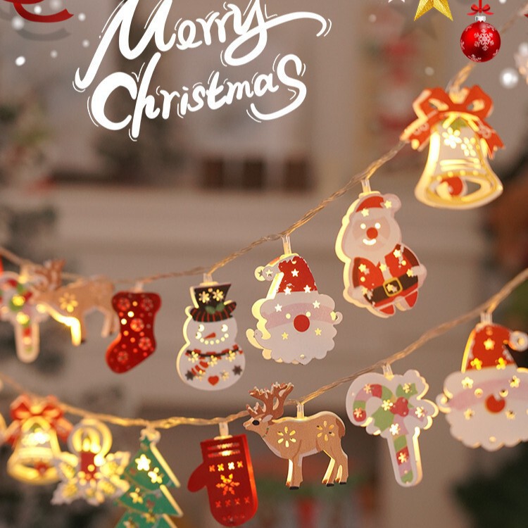Cross-Border Christmas Light String Led Outdoor Christmas Tree Decoration Santa Claus Atmosphere Led Light String Cross-Border Christmas Light String Led Outdoor Christmas Tree Decoration Santa Claus Atmosphere Led Light String