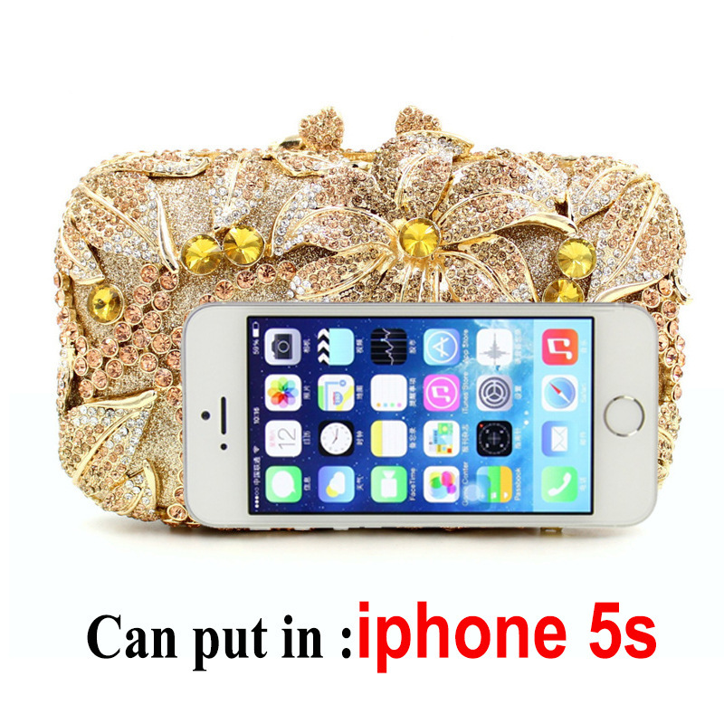 BL003 AliExpress bolsas de diamante de agua, bolsas de metal, bolsas de cristal, bolsas de cena de diamantes, bolsas de mano de mujer, negro