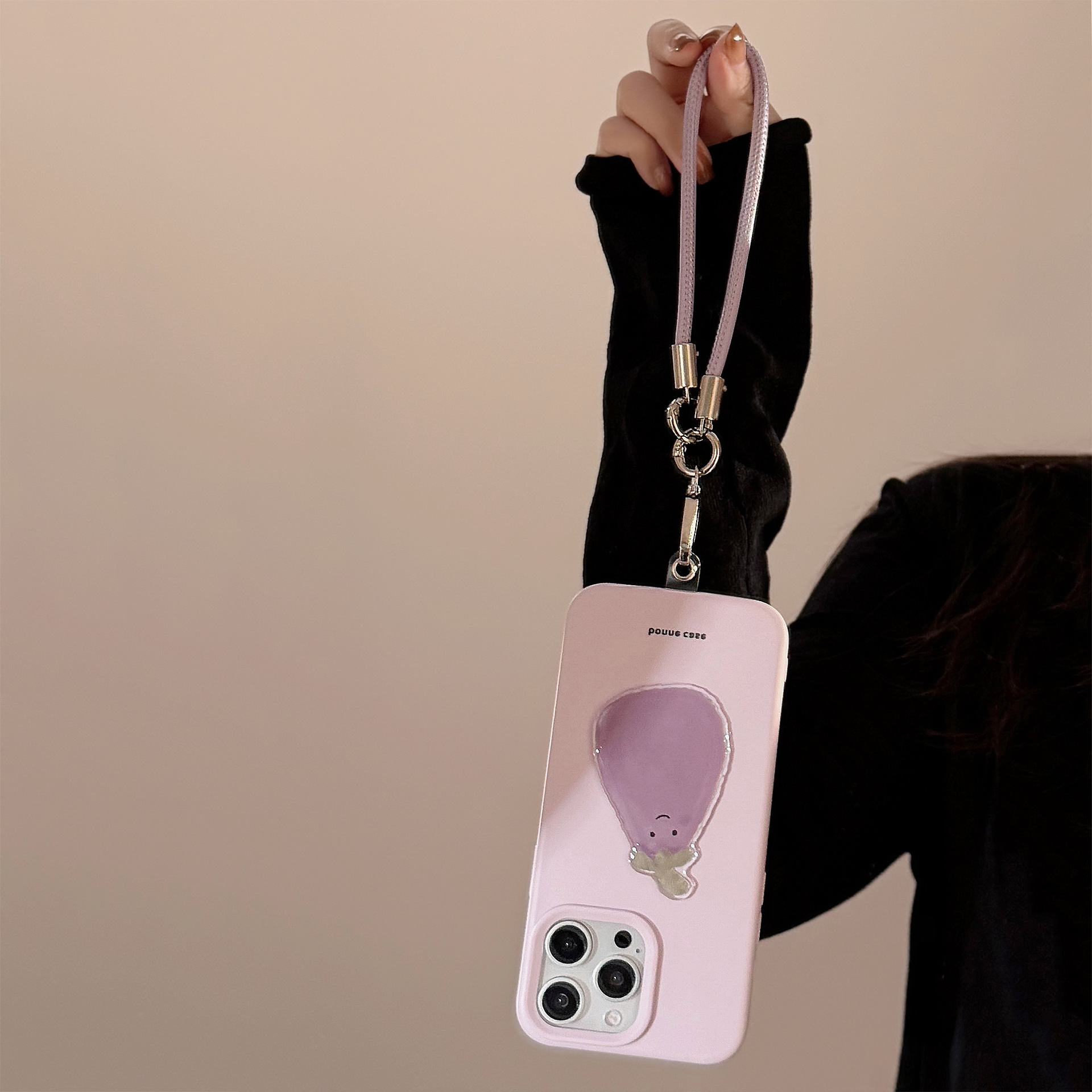 Tpu Eggplant Cute Phone Cases Phone Accessories display picture 8