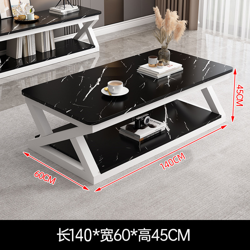 140*60*45-흰색과 검은색 대리석