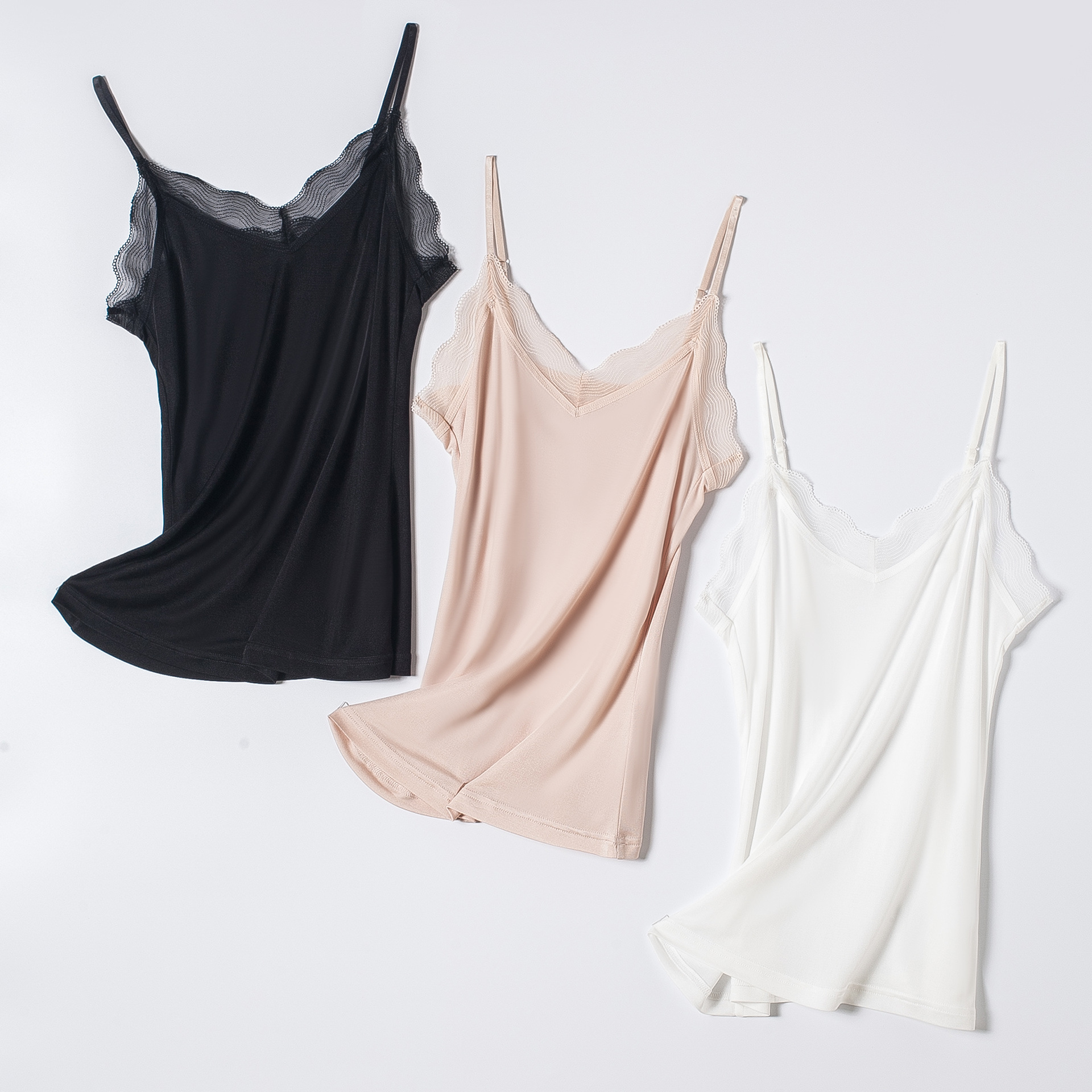 Summer sexy base body-friendly top with cups