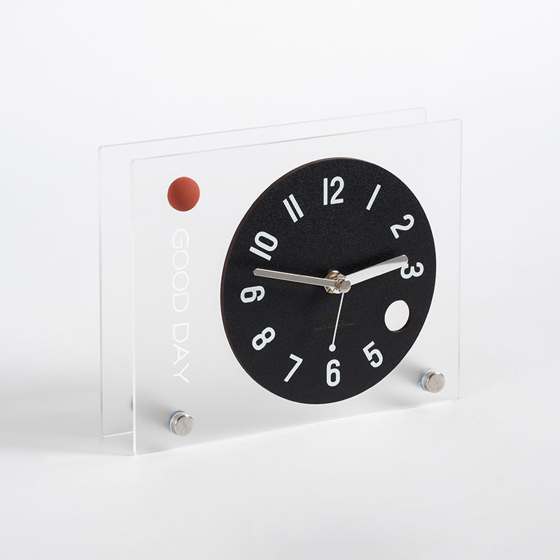 WOZOOM casa casi creativa simple decoración de escritorio dormitorio reloj de escritorio puerta de entrada gabinete de televisión decoración de reloj
