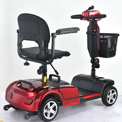 Qatlanan elektrik velosipedlər Mobility Scooter, Safe Folding Four-Wheel