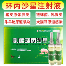 兽药乳酸环丙沙星注射液鸡鸭猪牛羊猫咪狗抗细菌支原体肺炎链球菌