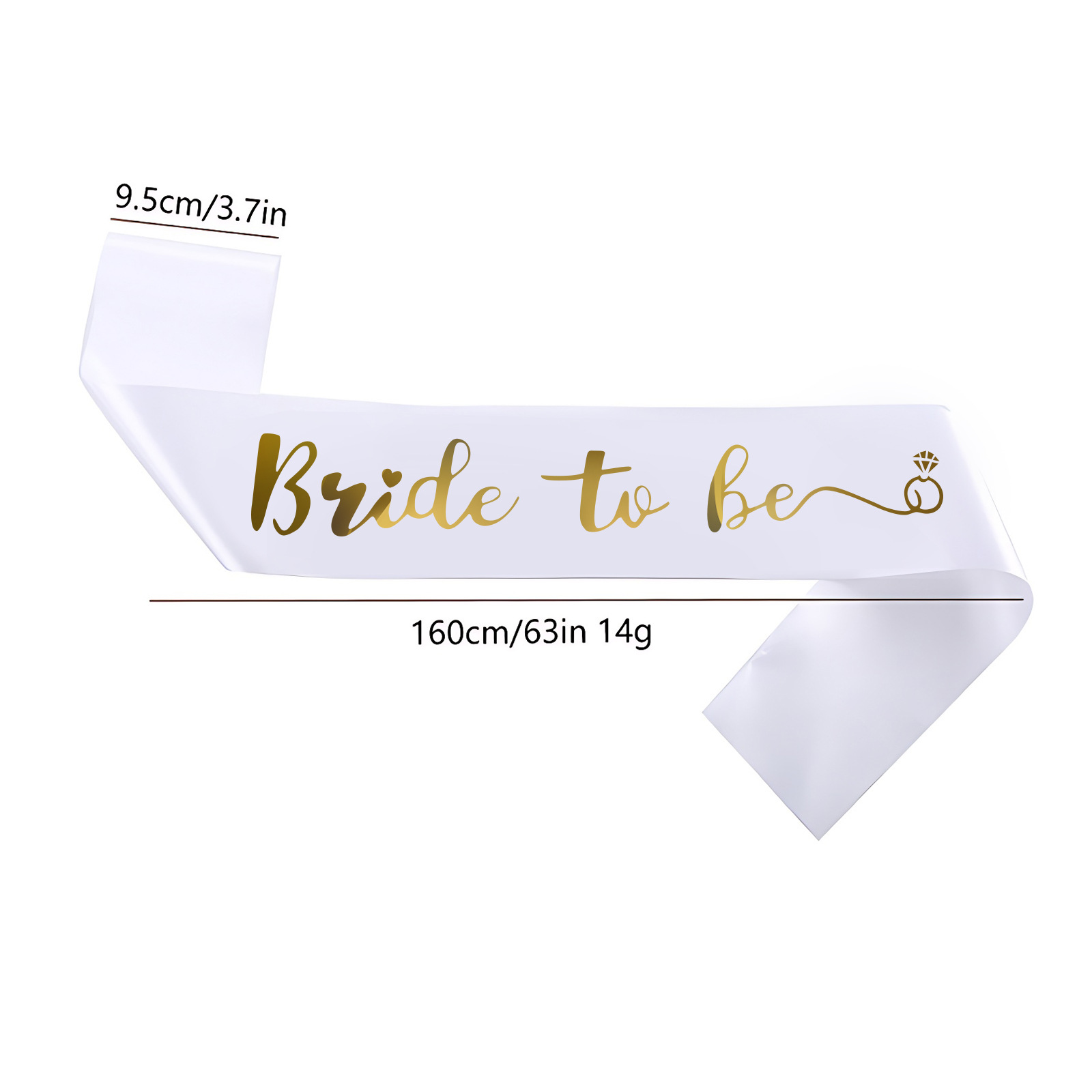 254g Weight Hair Band Event & Party Supplies 3 Pieces Set Quantity Wedding, Date Occasion Alloy, Satin Cloth Material Letter Pattern Romantic Style Romantic Letter Alloy Satin Cloth Wedding Date Hair Band Party Supplies Party Accessories 3 Pieces Set 3