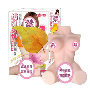 Real Silicone Full Body Doll Half Body Inverted Mold Adult Male Insertable Masturbation Device Gun Stand Airplane Cup Toy