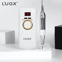 LUGX завод прямых продаж маникюрный шлифовальный станок высокой скорости профессиональный портативный электрический разгрузчик ногтей шлифовальный станок для ногтей