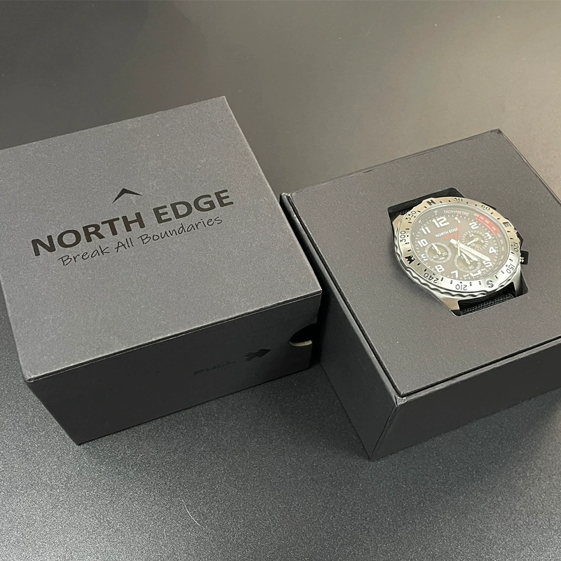 Наручные часы для активного отдыха из нержавеющей стали с цифровым дисплеем, тремя стрелками, солнечной зарядкой и возможностью нанесения логотипа