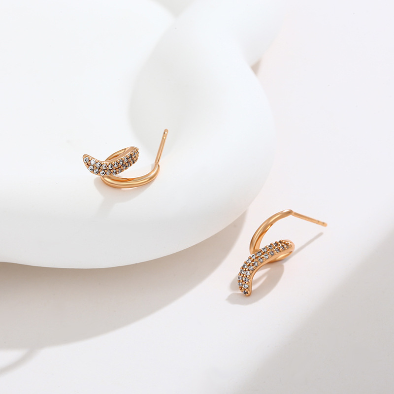 Pendientes de joyería xupe pendientes simples pendientes de joyería al por mayor de moda de las mujeres pendientes de temperamento geométrico nicho pendientes personalizados