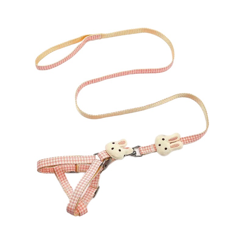 Nuevo tipo de cuerda de tracción para perros cinturón de pecho chaleco tipo mascota cuerda de paseo para perros pequeños y medianos perros Shiba Fadu Corky anillo de cuello