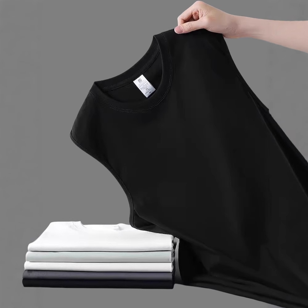 검은색 조끼-면