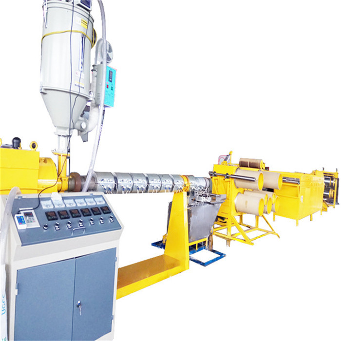 聚丙烯塑料拉丝机绳子丝渔网单丝线防雹网朝鲜麻圆丝挤出拔丝机