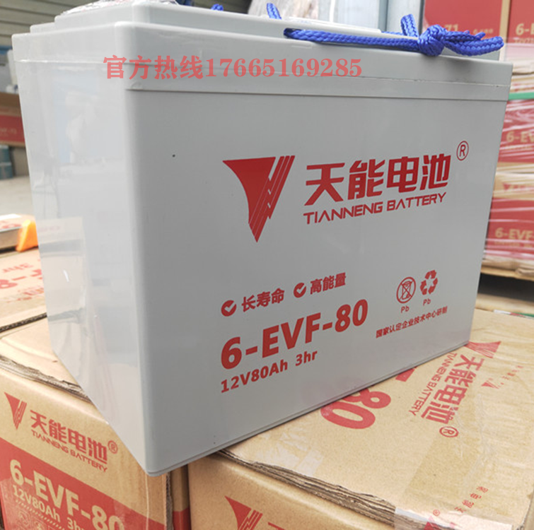 6-EVF-80-83 12V80AH GFM85中力小金刚 电动叉车 堆高车电池