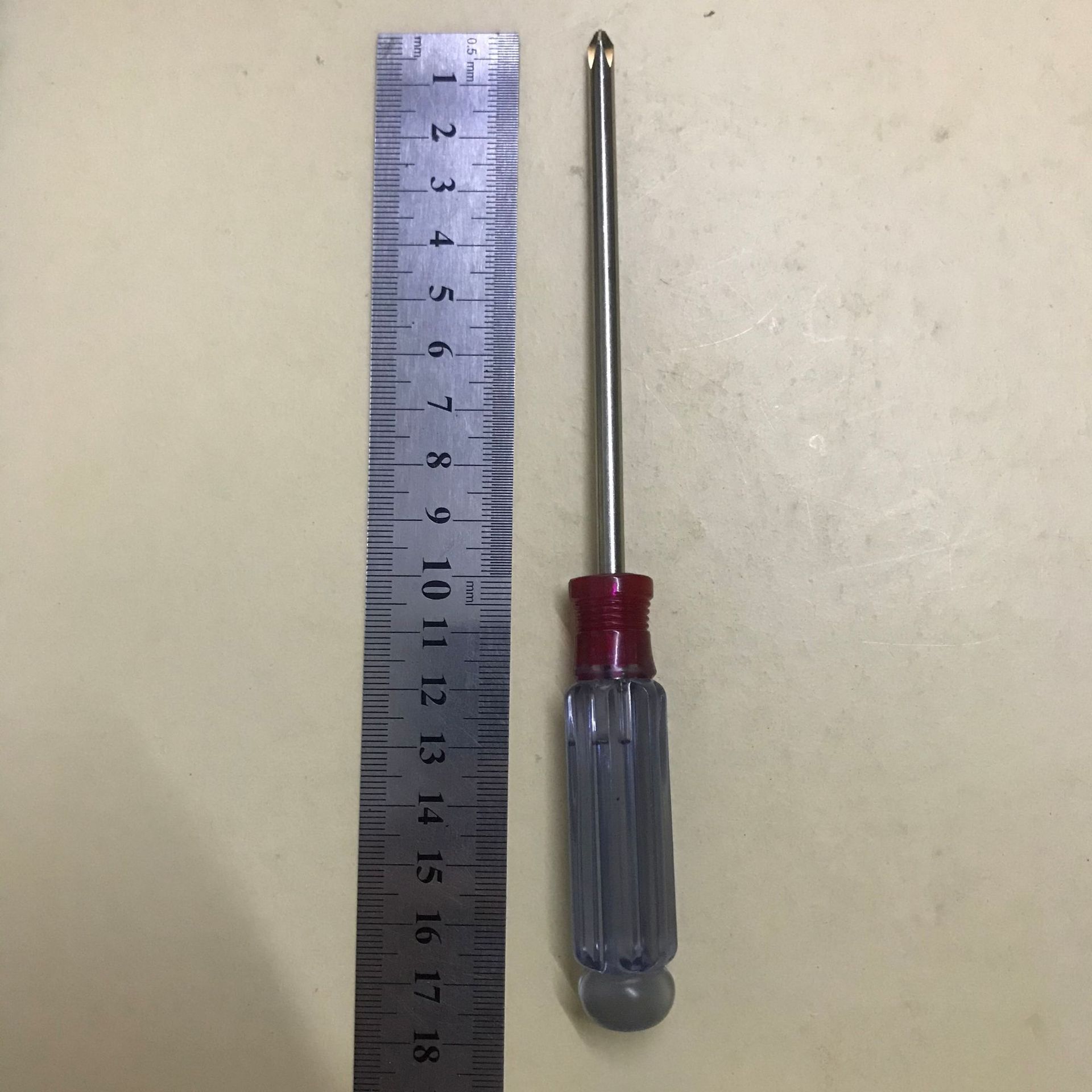 Fabricante de cristal lote destornillador transparente destornillador azul destornillador barato destornillador Cruz