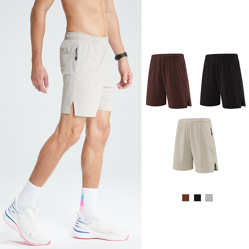 Ebayアメリカンバスケットボールパンツ男性用夏速乾氷糸通気空白版ランニングフィットネス運動五分ズボン|undefined