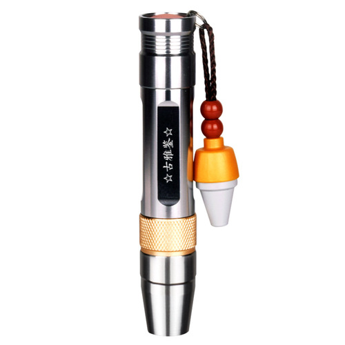 Three light sources for jade, flashlight, strong light identification lamp, high-brightness raw stone, jade jewelry, amber, beeswax, purple light