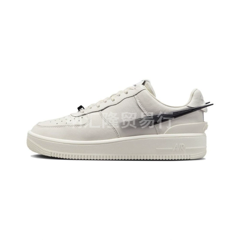 Nike Air Force 1, низкие зеленые кроссовки