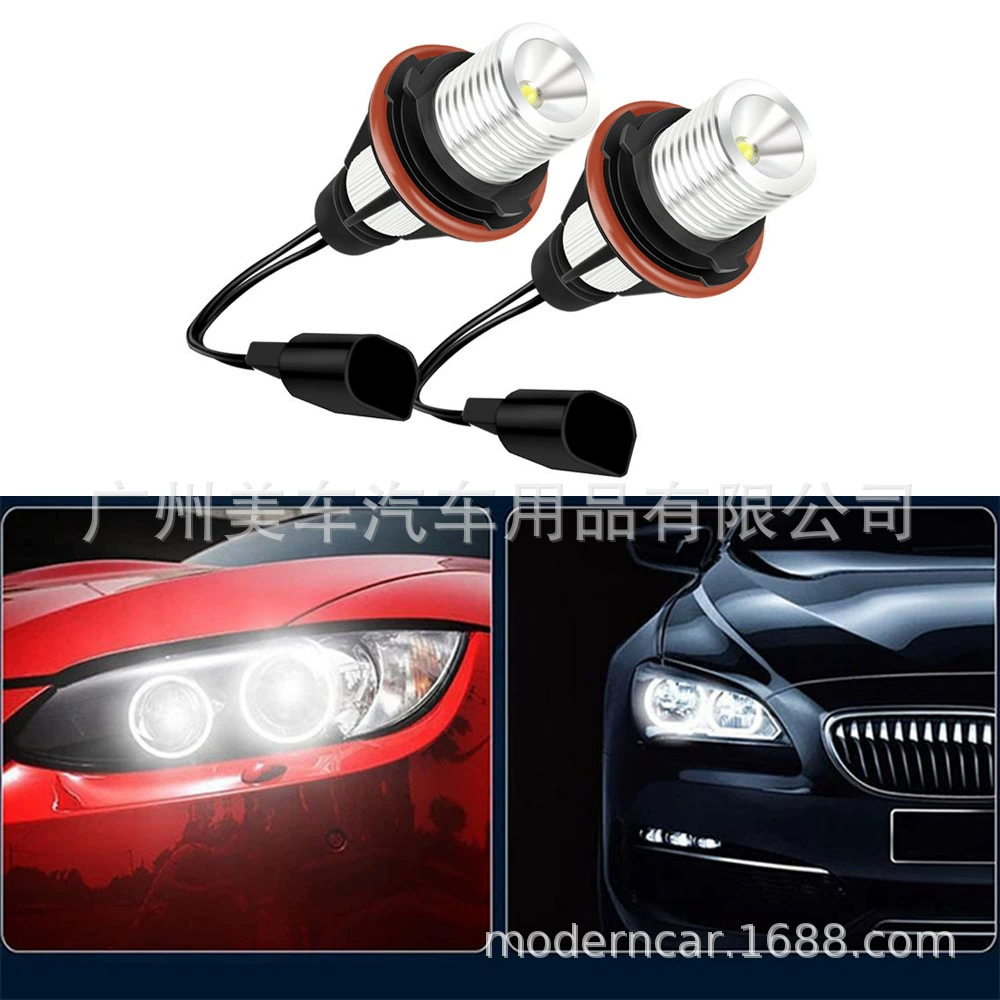 Фабрика для BMW Angel Eyes 5W E39 E60 Angel Eyes противотуманная фара для BMW светодиодные фары Дневные ходовые огни