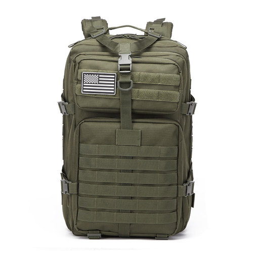 Outdoor Tactical 3P Dual-Shoulder Bag Multifunctional Molle Expansion Leisure Travel Oxford Cloth Bag