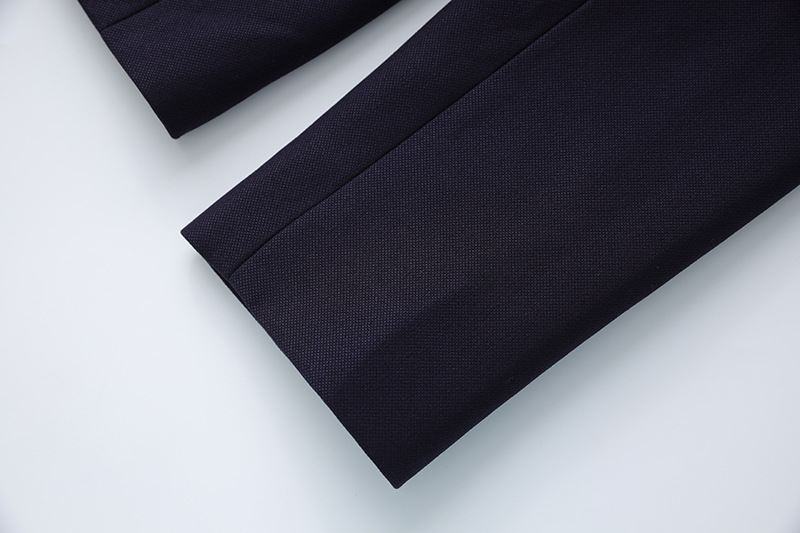 Blazer donna slim fit blu navy ricamato giacca formale ufficio_voghion.com