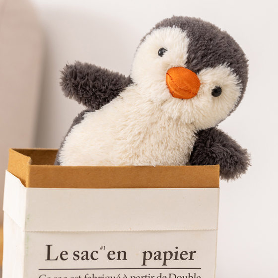 Nordic Penguin Doll Peanut Penguin Plush Toy Children's Birthday Comfort Rag Doll Girlfriend Holiday Doll
