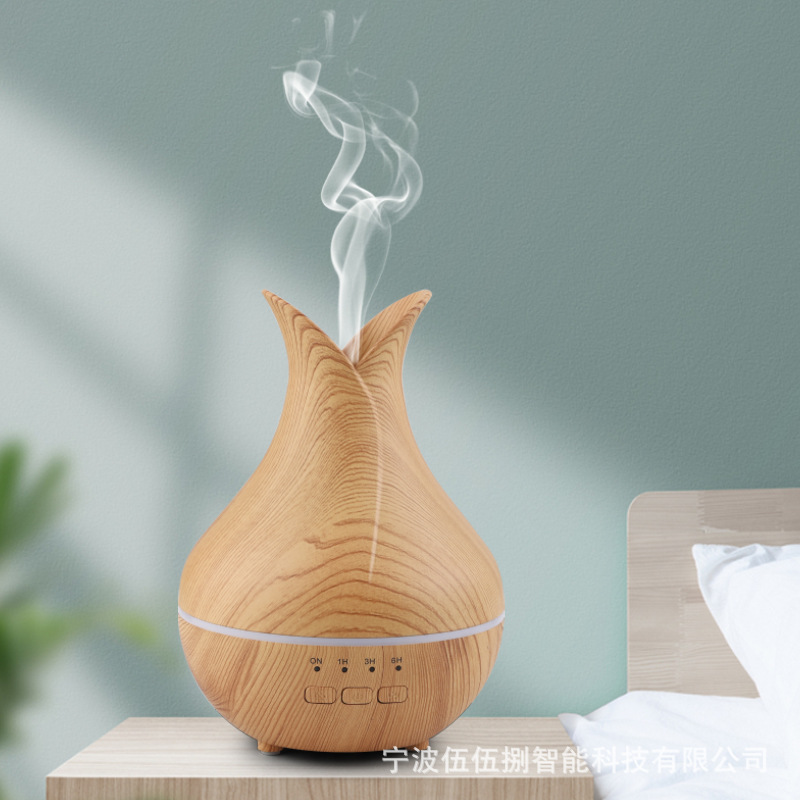 Source factory incense purification diffuser night light home office mute essential oil atomization aroma diffuser humidifier