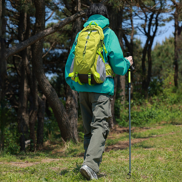 Capacious climbing backpack for men and women