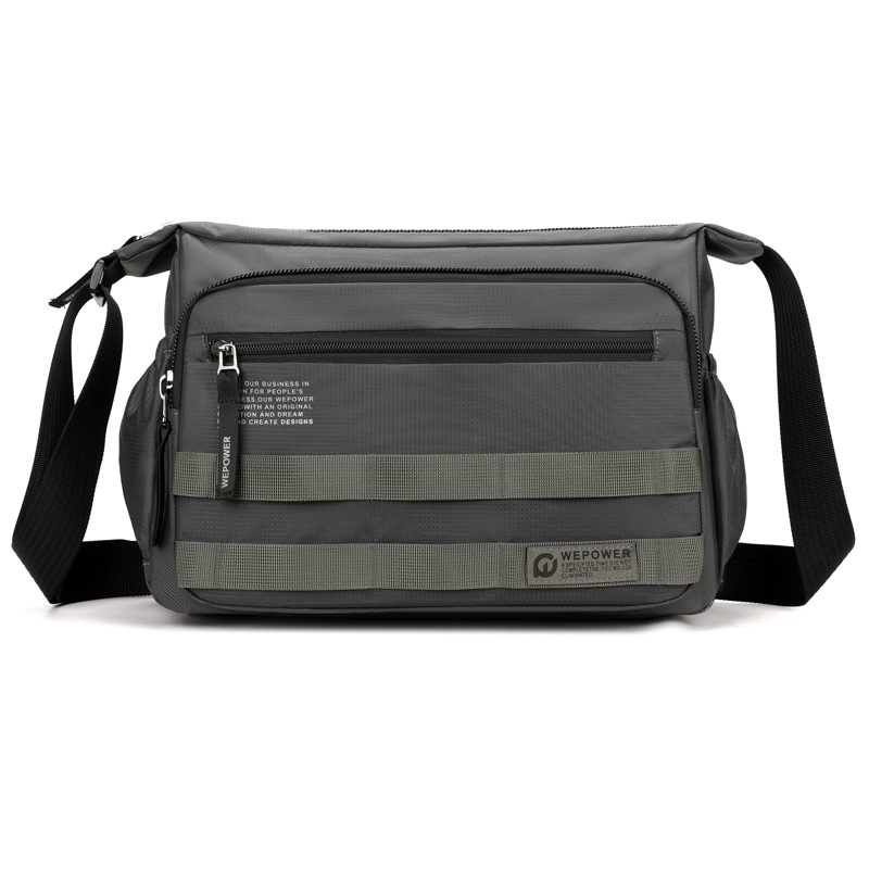WEPOWER nuevo bolso cruzado pequeño para viajeros de negocios para hombres, viajes de ocio al aire libre, bandolera de gran capacidad