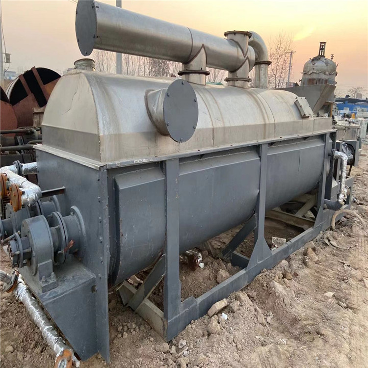 二手30平方40平方空心桨叶干燥机 真空桨叶干燥机 盘式连续干燥机