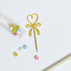 Butterfly stirring needle golden fire paint seal tool source manufacturer wholesale metal electroplating wax particle stirring rod