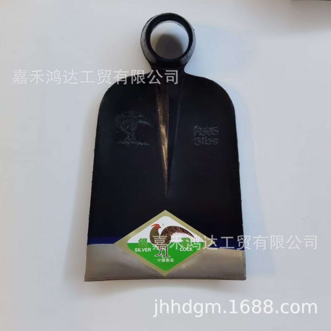 厂家出口非洲道硅钢一体锻压高品质H305 3LB银鸡锄头农业园艺工具