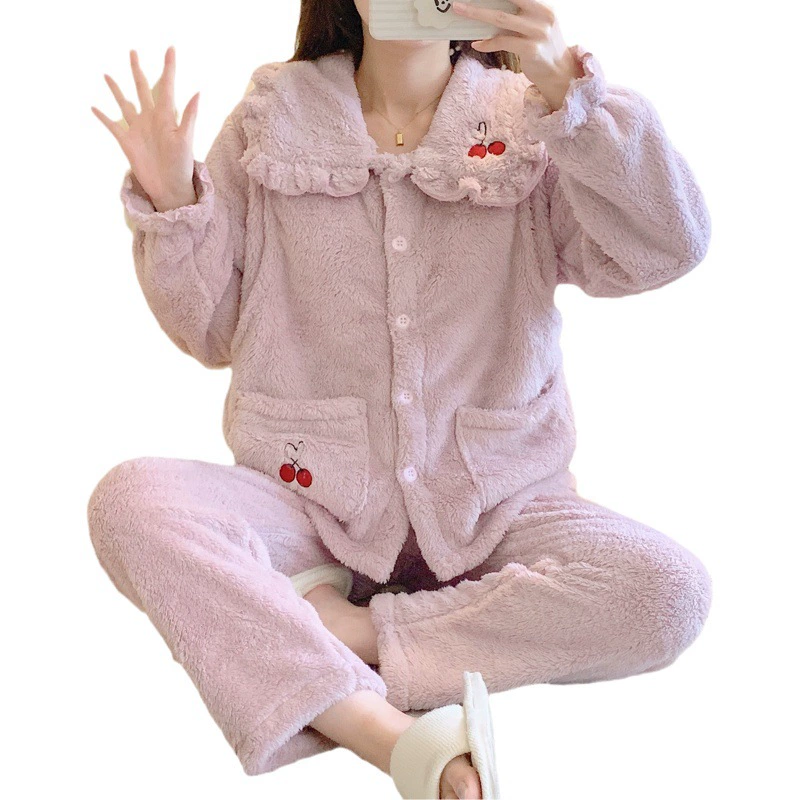 Новый коралловый бархат осень и зима маленький Ароматный Стиль Верхняя одежда мягкий кардиган лунный костюм