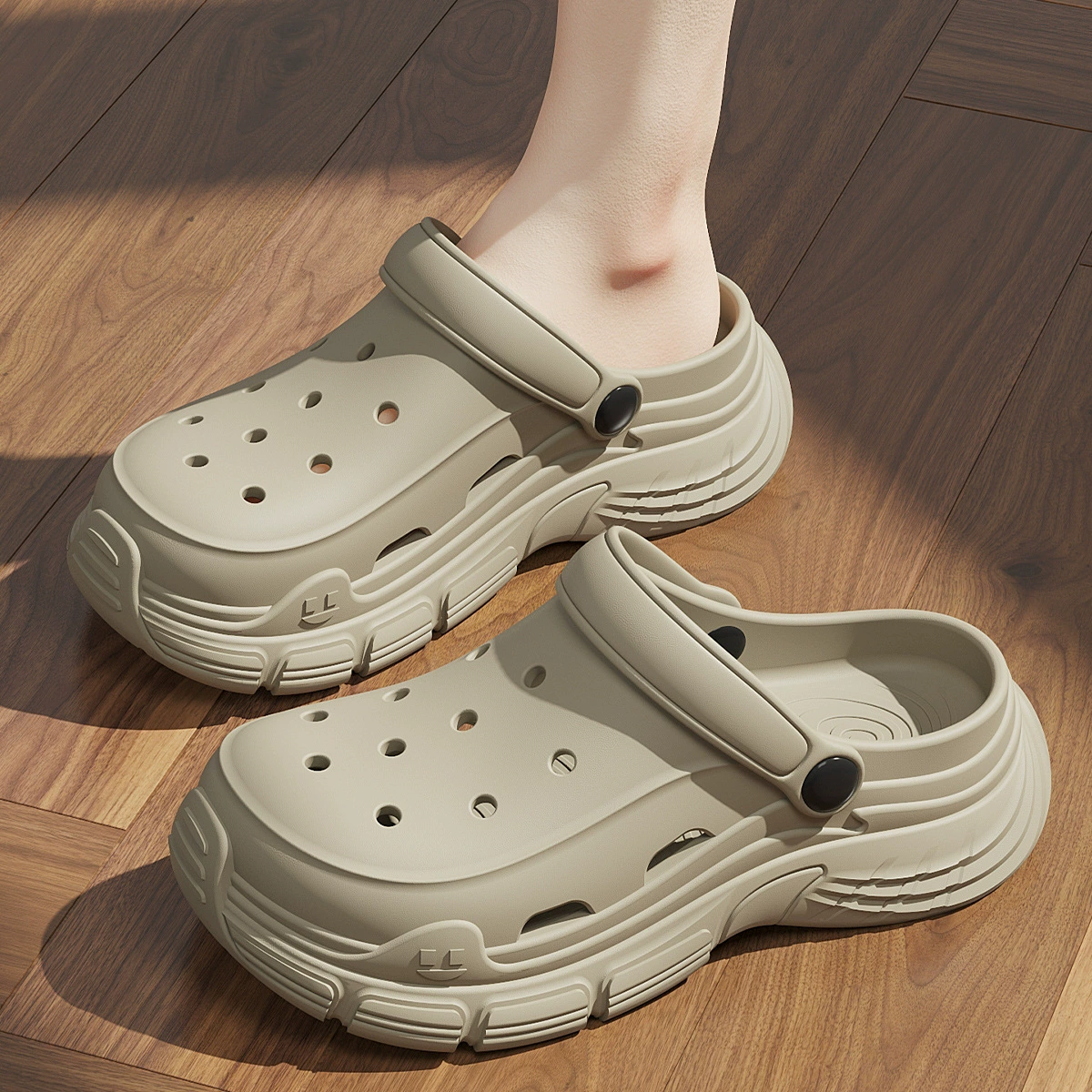 Пещерная обувь женская eva летом носить толстую подошву для дома в помещении нескользкие летом износостойкие холодные тапочки для женщин оптом