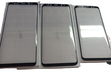 厂家批发各种型号手机全包曲面钢化膜 黑白金三色可选热弯膜