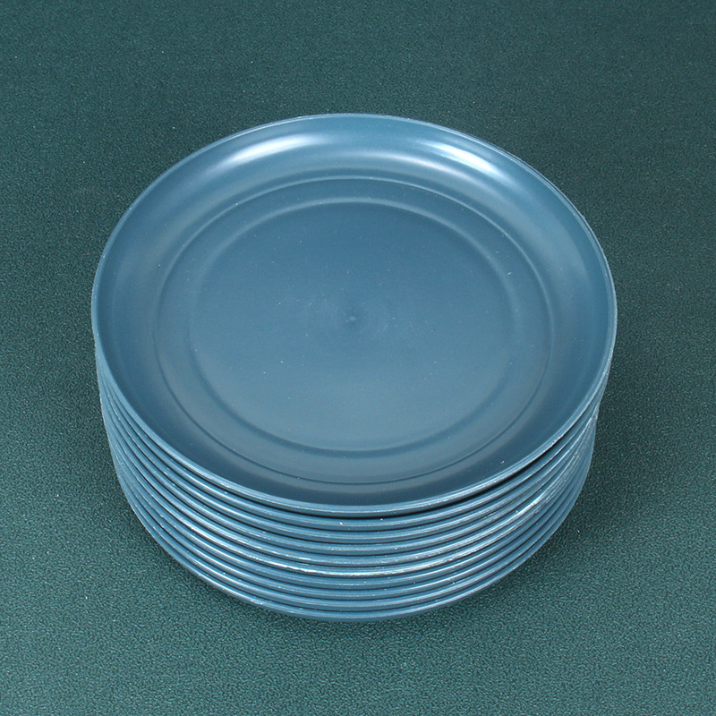 15cm plato de hueso 10 piezas paja de trigo pastel hogar plato de caramelo restaurante plato redondo fruta placa dumpling