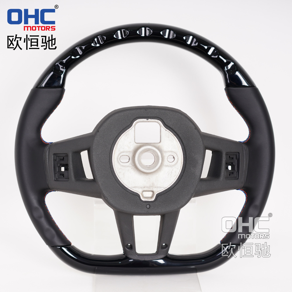 For the new BMW G60 G61 G68 i5 G 90 530I 540i mahogany steering wheel upgrade modification
