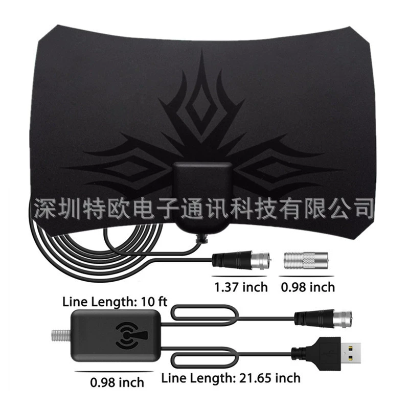 Европейская и американская ATSC 4K 1080P HD цифровая телевизионная антенна DVB-T2 пламени HDTV телевизионная антенна