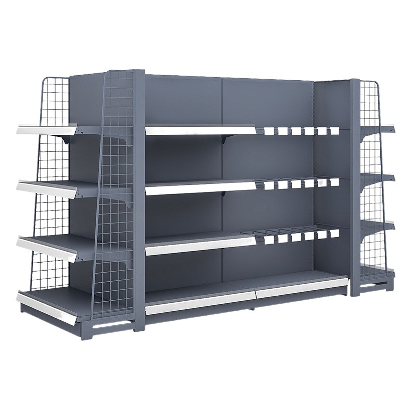 Estanterías de exhibición para supermercados y tiendas de conveniencia para productos para bebés, snacks, papelería, mercancía general, tabaco, hoteles y estanterías comerciales.