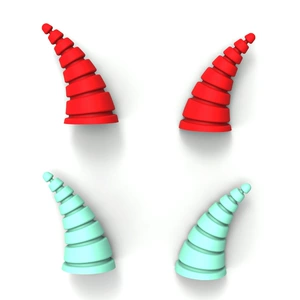 Harbors Horn Helmet Accessories Electric Motorcycle Helmet Decoration