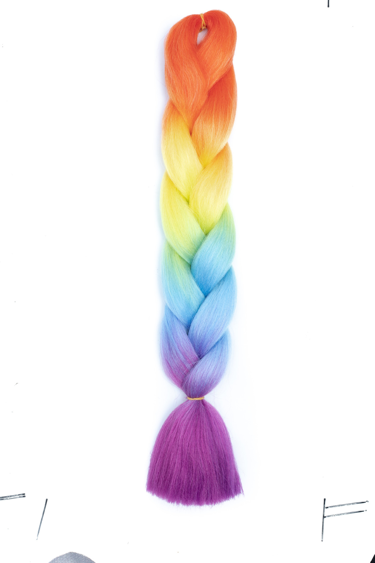 Trenza africana de colores para extensiones