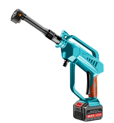 Brushless car washer high-power wireless Portable car washer - brushless-b-model-bare-gun-does-not-include-nozzle-batteries-green